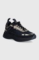 Kurt Geiger London sneakersy Kensington C Sneaker skóra zamszowa granatowy 2638185609.BLUEDRKC