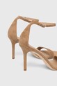 Lauren Ralph Lauren sandały zamszowe Allie beżowy 802916355014.260