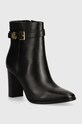 Шкіряні черевики Lauren Ralph Lauren Bailey без утеплення чорний 802937808001.001