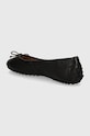 Scarpe Lauren Ralph Lauren ballerine in pelle Jayna Driver 802942766001.001 nero