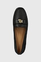 Кожени мокасини Lauren Ralph Lauren Barnsbury черен 802942768001.001