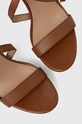 Lauren Ralph Lauren sandały skórzane Kerri 802942777002.270 brązowy