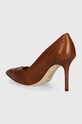 Boty Kožené lodičky Lauren Ralph Lauren Lynden 802946161002.270 hnědá