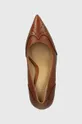 Шкіряні туфлі Lauren Ralph Lauren Lynden коричневий 802946161002.270