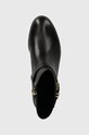 Lauren Ralph Lauren botki skórzane Brooke czarny 802946807001.001