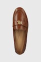 Шкіряні мокасини Lauren Ralph Lauren Averi III коричневий 802946808002.270