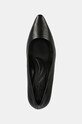 Dkny stilettos de piele Charlie negru K3496787.BLK