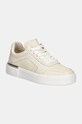 Dkny sneakersy skórzane Baylor płaska beżowy K3491306.IQ3