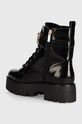 Încălțăminte Guess botine VAIRES FLTSOM.PAT10.BLACK negru