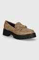 Guess mocasini ALMOSTY imitatie de piele maro FLTALM.FAL14.BEIBR