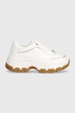 Αθλητικά Guess BERRETT FLTBER.ELE12.WHITE λευκό AW24