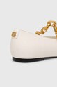 Kožne balerinke Guess LEVY bež FLTBLE.LEA02.IVORY
