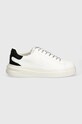 Кроссовки Guess ELBINA FLTELB.LEA12.WHBLK белый AW24