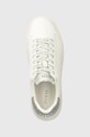 Шкіряні кросівки Guess ELBINA білий FLTELB.LEA12.WHGRE