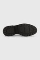 Kožené mokasíny Guess FINDA FLTFIN.LEA14.BLACK černá