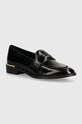 Guess mocasini KAINE sintetic negru FLTKNI.ELE14.BLACK