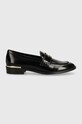 Guess mocasini KAINE FLTKNI.ELE14.BLACK negru AW24