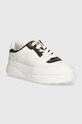Guess sneakersy QUEENZ platforma biały FLTQNZ.FAL12.WHIBR