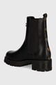 Boty Boty s gumou Guess RINNA FLTRNN.FAL10.BLACK černá