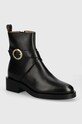 BOSS cizme de piele Iryna pana la 5 cm negru 50523457.001