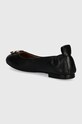 Obuwie BOSS baleriny skórzane Dasy 50523537.001 czarny