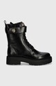 Kožené workery BOSS Rebby 50523612.001 černá AW24