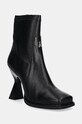 Patrizia Pepe cizme de piele peste 8 cm negru 8Y0097.L121.K103