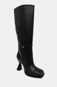 Patrizia Pepe ghete de piele 8Y0100.L048.K103 negru AW24