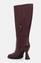 Cipők Patrizia Pepe csizma 8Y0100.L048.M496 burgundia