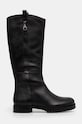 Patrizia Pepe ghete de piele 8Y0106.L034.FB30 negru AW24