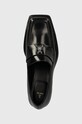 Patrizia Pepe bőr mokaszin fekete 8Z0019.L052.K103