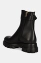Încălțăminte AGL cizme de piele Chunky Lowboot D756593PGKA2131013 negru