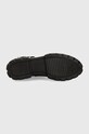Kožené členkové topánky AGL Chunky Biker D756589PGKA2131013 čierna