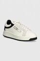 Kožené tenisky Emporio Armani plochá béžová X3X024.XR222.C679