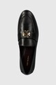 Tory Burch mocassini in pelle Eleanor Loafer nero 158204.006