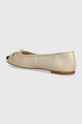 Cipők Liu Jo bőr balerina cipő DAFNE 01 SF4089PX460S3191 bézs