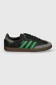 adidas Originals leather sneakers Samba OG IE6520 black AW24