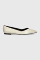 HUGO balerini de piele Maridia 50523194.102 bej AW24