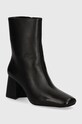 HUGO cizme de piele Ariela 5-8 cm negru 50523234.001