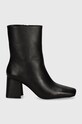 Шкіряні черевики HUGO Ariela 50523234.001 чорний AW24