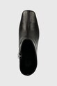 HUGO cizme de piele Ariela negru 50523234.001