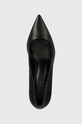 HUGO czółenka skórzane Devany czarny 50524828.001