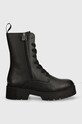 Кожаные полусапоги HUGO Kris 50523245.001 чёрный AW24