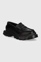 HUGO mocasini de piele Fabyan piele negru 50523315.001