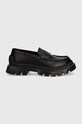 HUGO mocasini de piele Fabyan 50523315.001 negru AW24