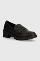Bianco mocasini BIAPEARL imitatie de piele negru 11250306