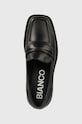 Bianco mokasyny skórzane BIASOFIE czarny 11251307