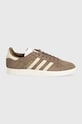 adidas Originals sneakers din piele Gazelle IG4392 maro AW24
