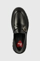 Love Moschino mocasini de piele negru JA10275G1LIA0000