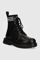Nízké kozačky Love Moschino plochý černá JA24144G1LIYJ000